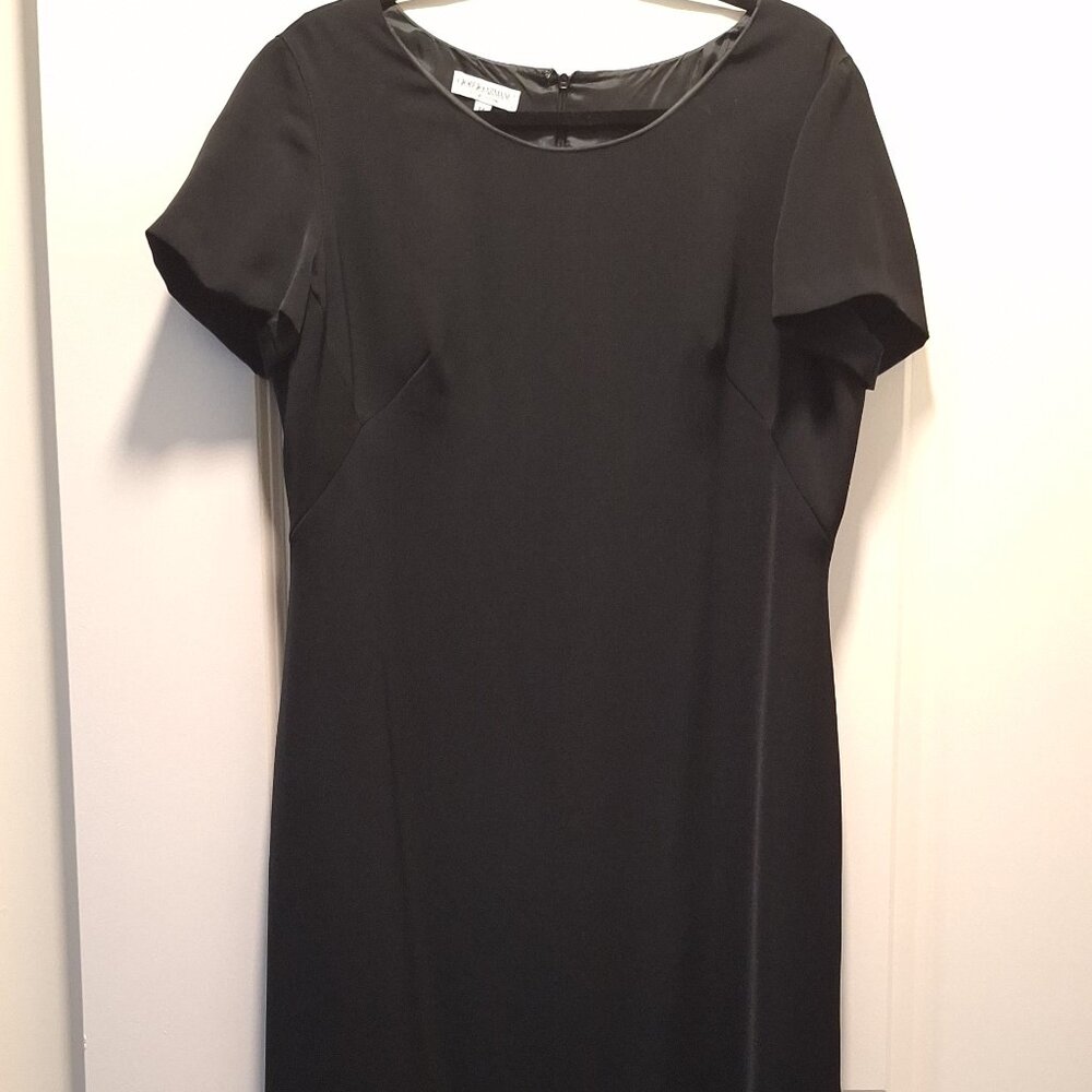 Giorgio Armani, long black cocktail/wedding dress, sz 14